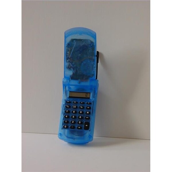 Sonnet Sonnet Industries R-194T Flip Phone Style AM & FM Radio With Calculator - Blue R-194T - main
